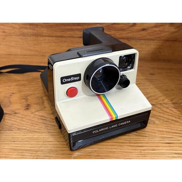 Polaroid Other - Polaroid SX-70 One Step Rainbow Untested Stripe Instant Film Land Camera Vtg